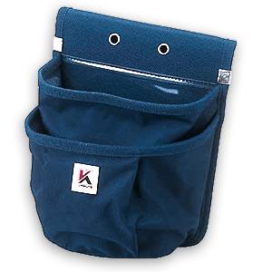 Sponge Pouch Nylon, Double Pockets